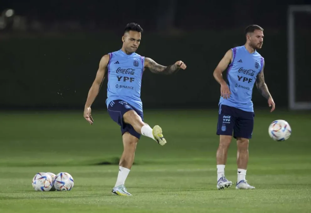 Entrenó la Selección argentina y no hubo lesionados