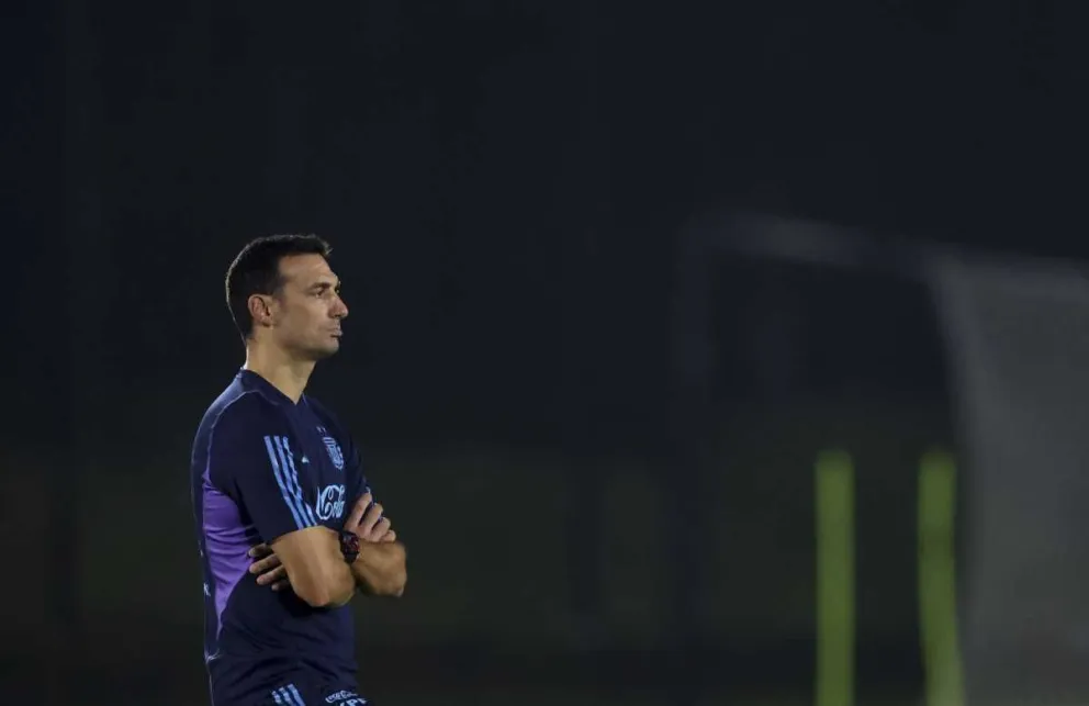 El mensaje de Scaloni a Messi: "Disfrutá el Mundial"