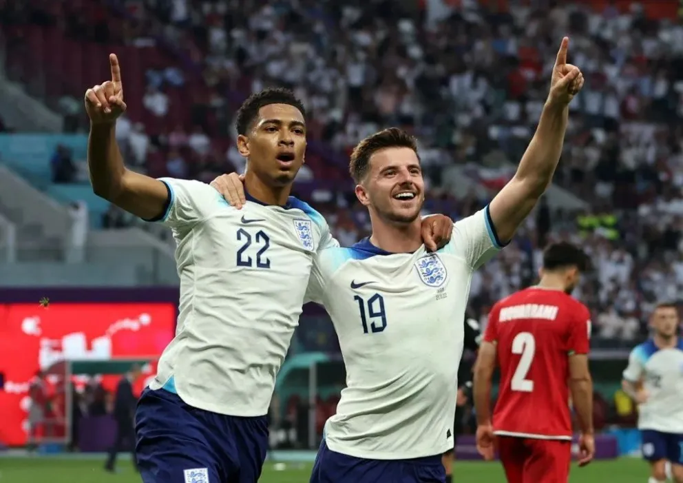 Inglaterra aplastó con facilidad a Irán en el inicio del Grupo B del Mundial de Qatar