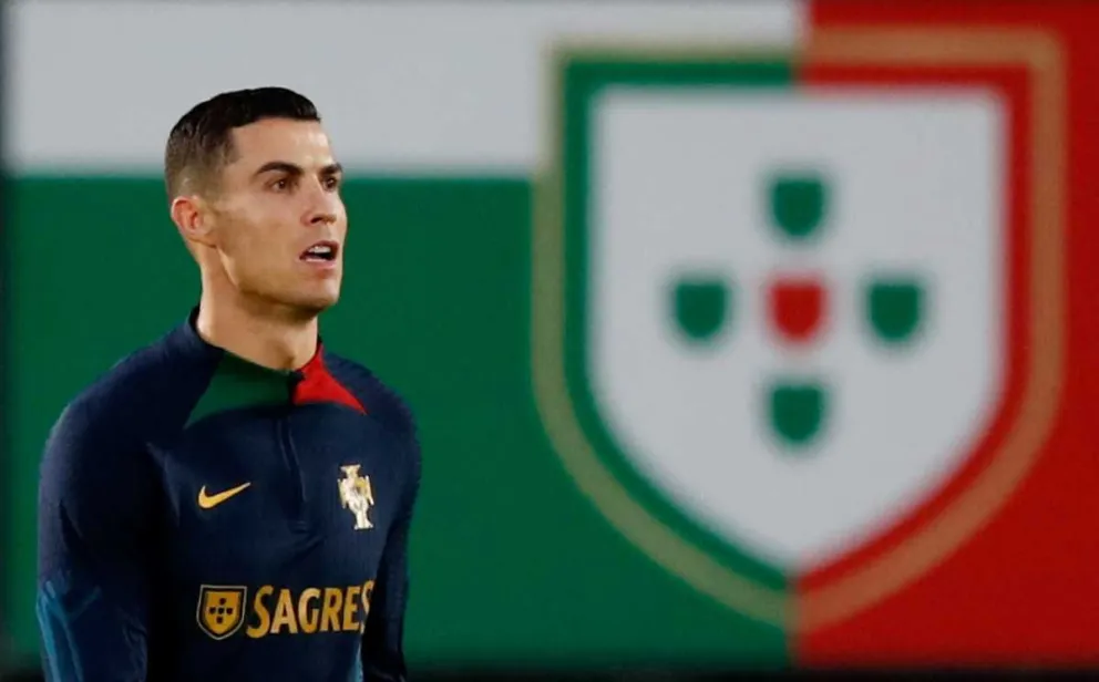 Cristiano Ronaldo desafiante con Messi en la previa del debut de Portugal