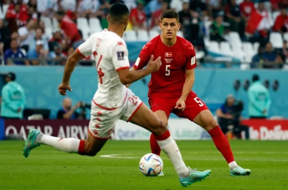 Dinamarca y Túnez no pasaron del empate en el debut
