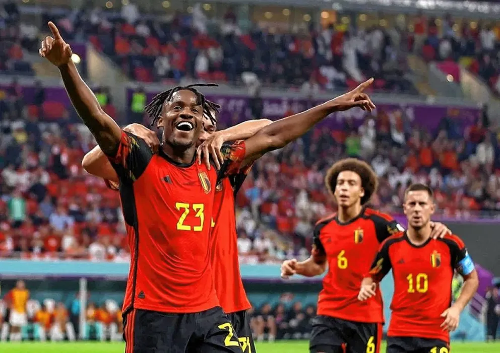 Bélgica logró un trabajado triunfo sobre Canadá de la mano de Courtois en el Grupo F