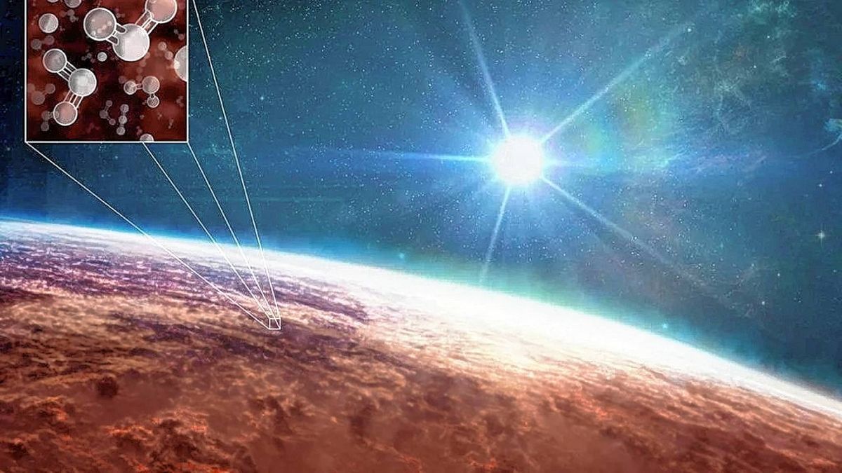 El telescopio James Webb reveló un exoplaneta diferente a los de nuestro sistema solar