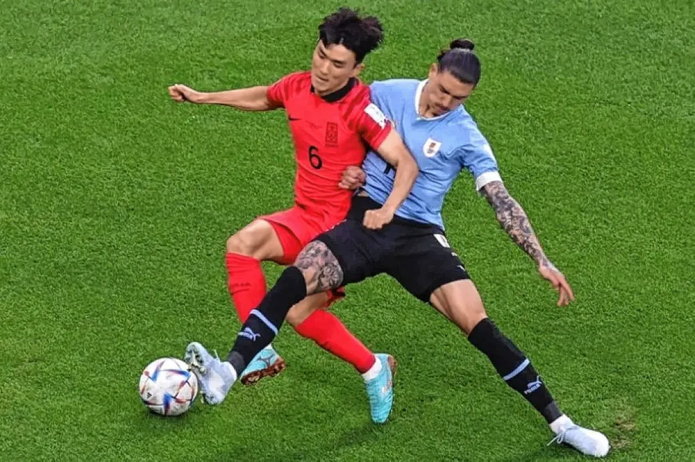 Uruguay y Corea del Sur empataron sin emociones