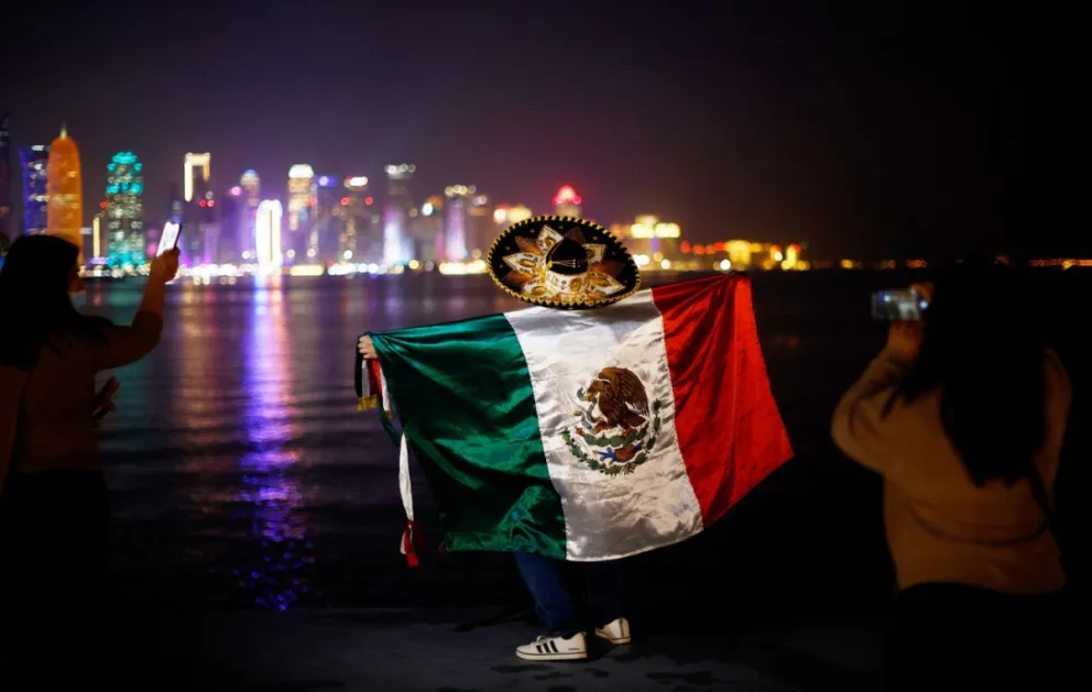 La comunidad mexicana se prepara para el cruce de mañana con Argentina