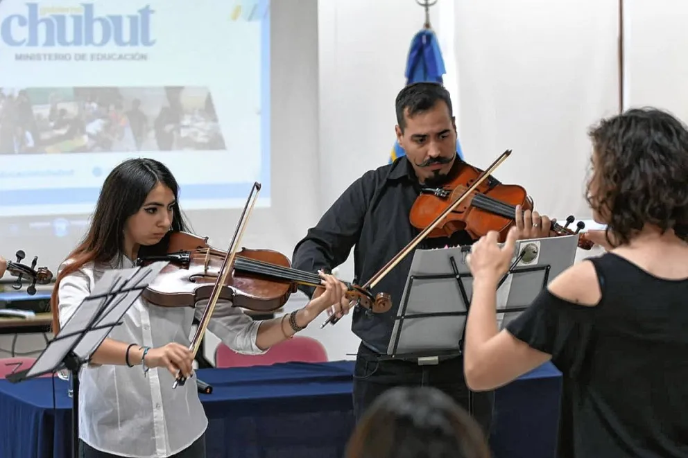La Semana de la Música continúa con gran éxito en las escuelas chubutenses 
