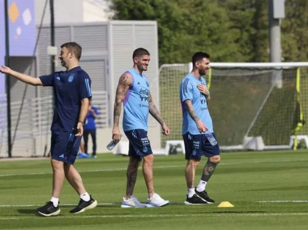 La Selección argentina volvió a los trabajos luego de la victoria clave frente a México