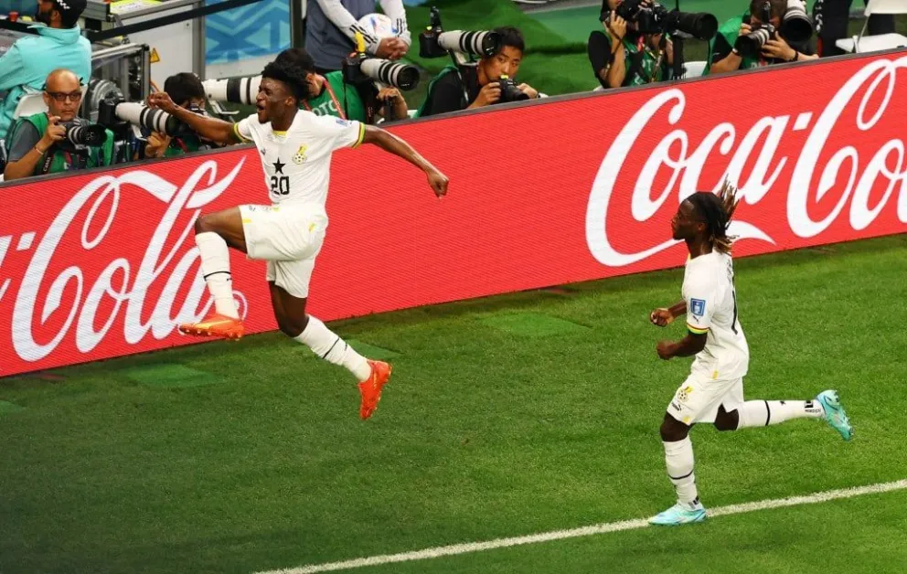 Ghana fue efectivo y logró un importante triunfo sobre Corea del Sur en el Grupo H