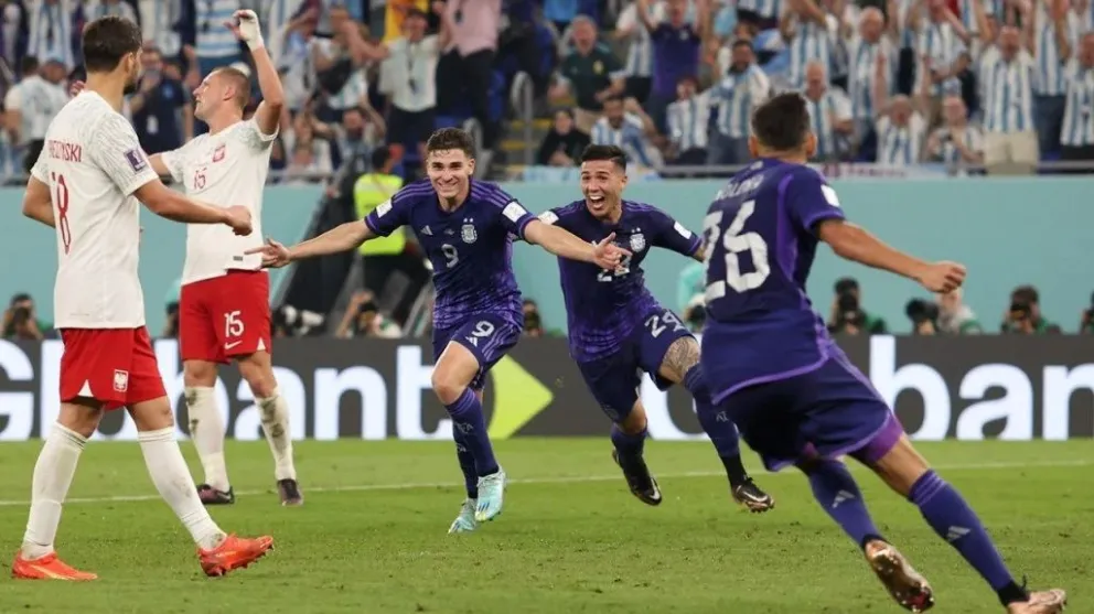 VIDEO: el golazo de Julián Álvarez que liquidó el partido