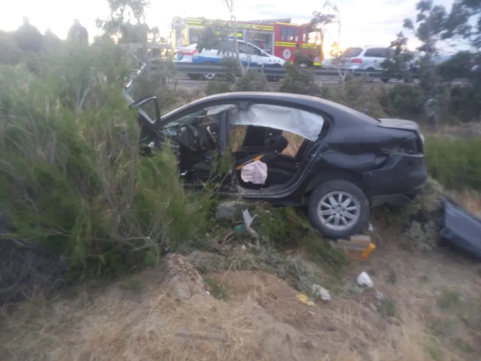 Perdió el control y despistó en la zona del Infiernillo 