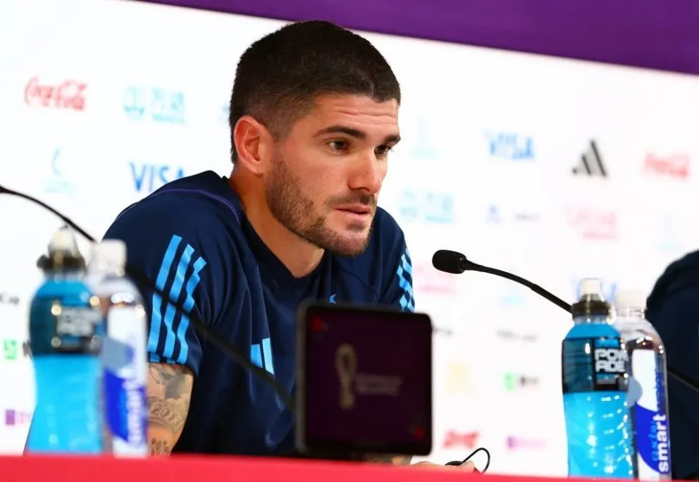 Rodrigo De Paul: "El partido con Australia va a ser similar al de Polonia"