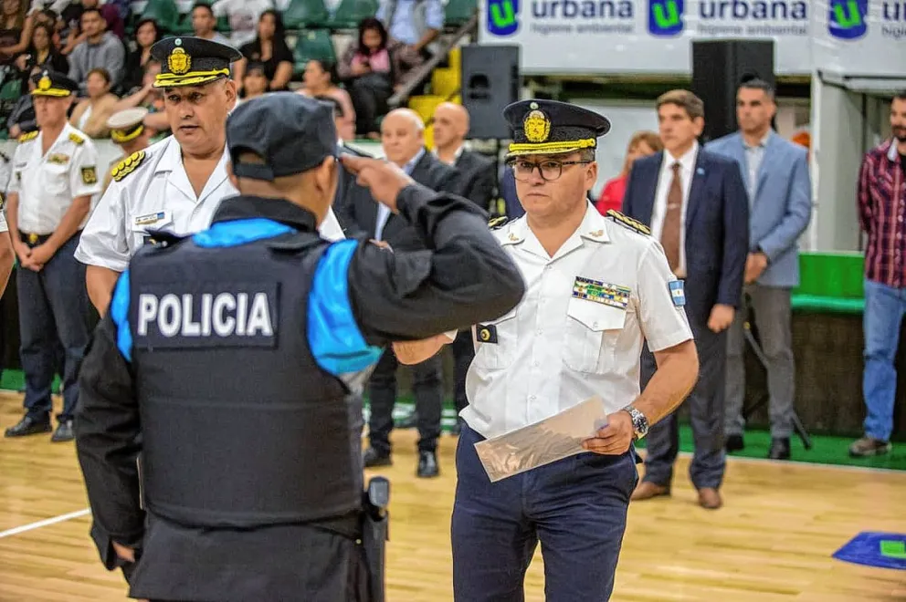 En Comodoro 58 agentes de Policía del Chubut culminaron el ciclo lectivo 2022