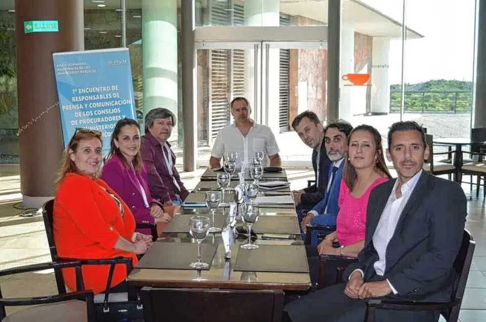 En San Luis se reunieron comunicadores sociales de varios Ministerios Públicos Fiscales del País