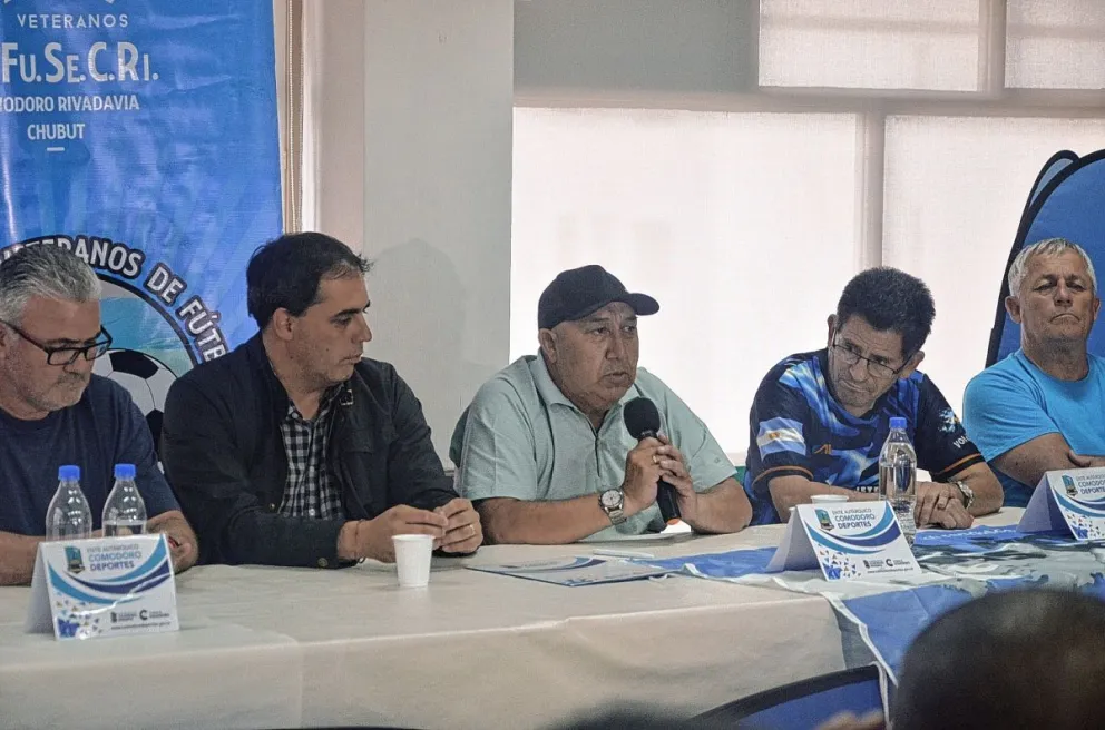 Presentación del Torneo Regional de Fútbol de Veteranos