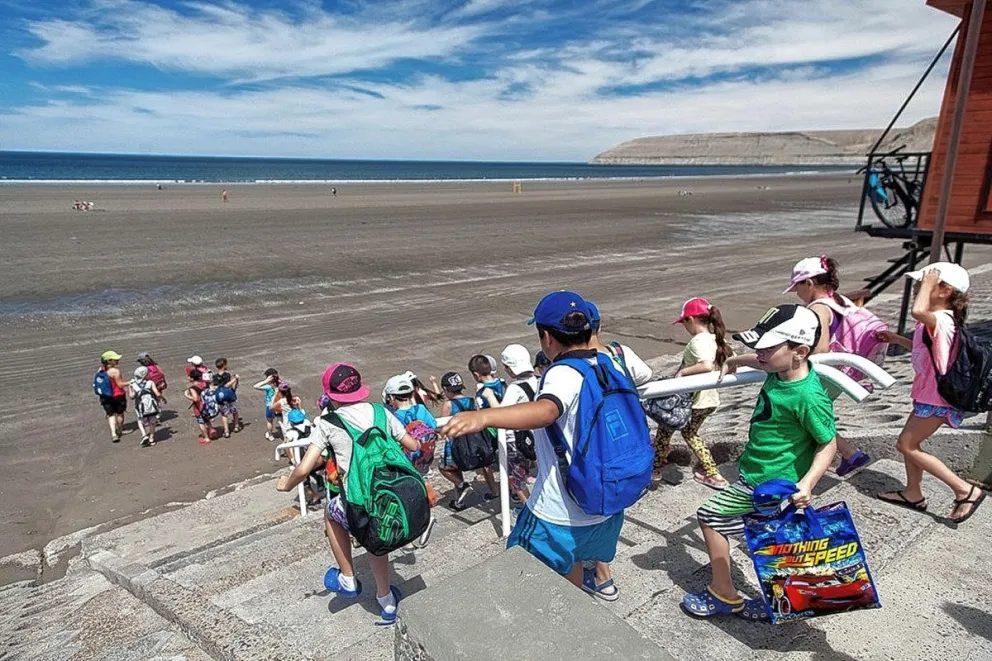 Colonia de vacaciones en Rada Tilly