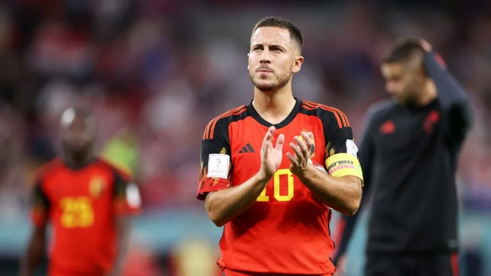 Eden Hazard anunció su retiro de la Selección de Bélgica tras la eliminación del Mundial