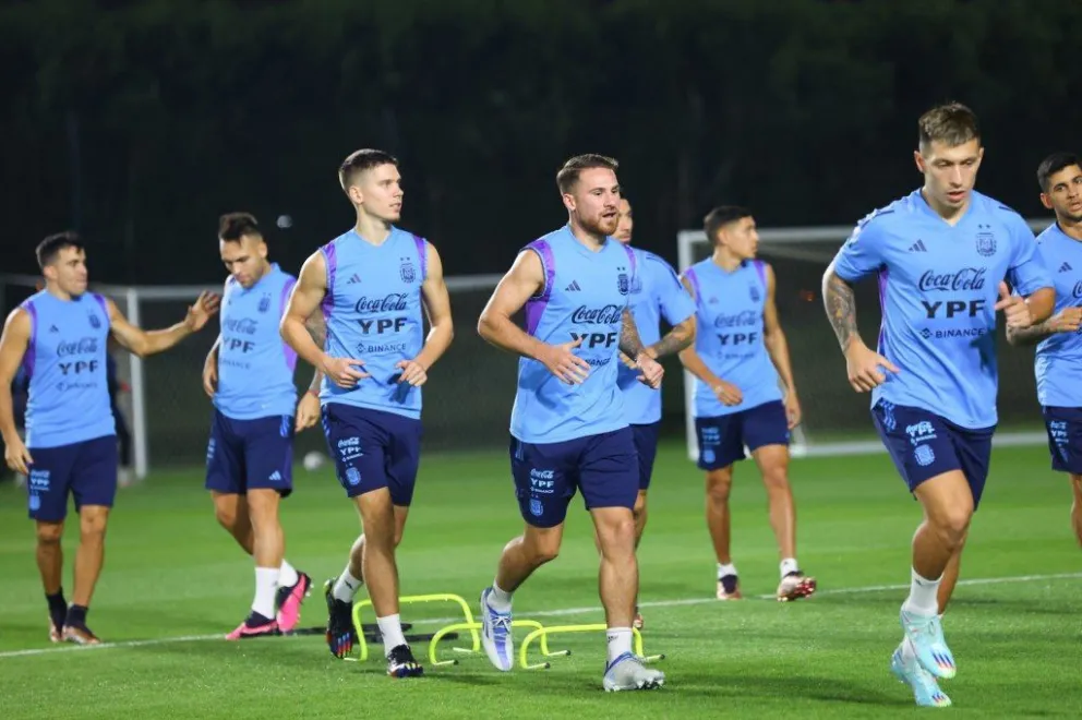 Último ensayo de la Selección de cara al choque contra Países Bajos: la situación de De Paul y Di María