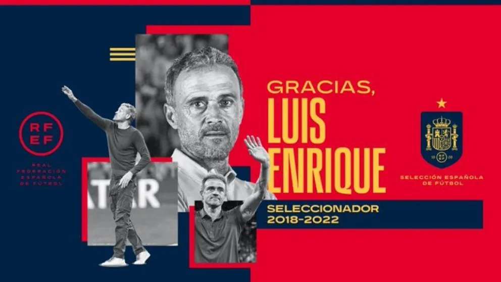 Luis Enrique dejó de ser el técnico de España tras quedar eliminado del Mundial