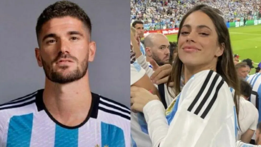 La declaración de amor de Rodrigo De Paul a Tini Stoessel antes de su reencuentro en Qatar
