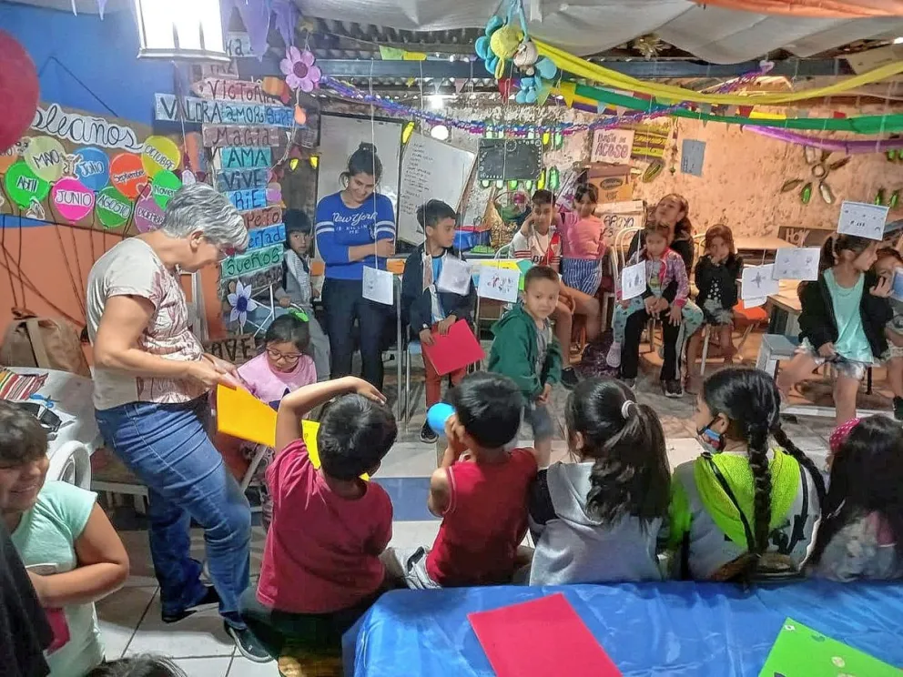 El Espacio Comunitario Carlos Mugica realizó su cierre anual en el Parque Saavedra