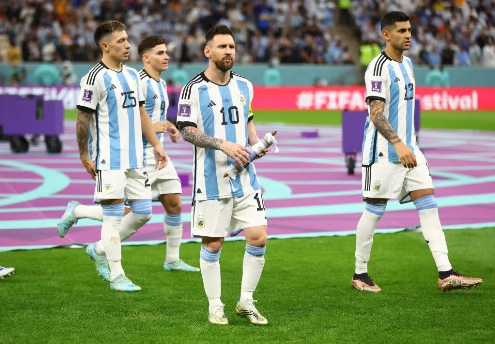 Messi superó a Maradona como el capitán argentino con más partidos en mundiales