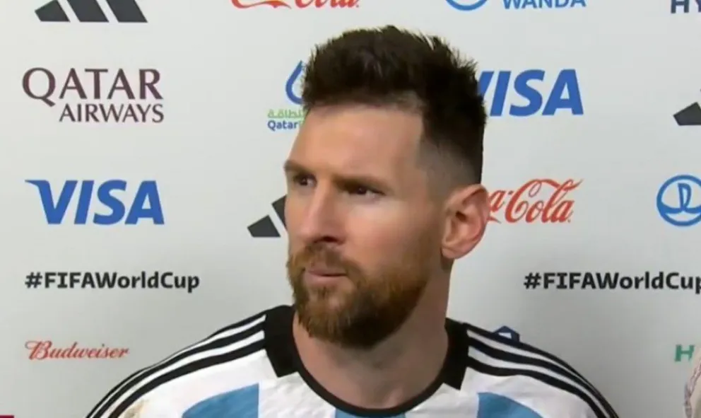 "¿Qué mirás, bobo? Andá para allá": el enojo de Messi luego del pase a las semifinales del Mundial