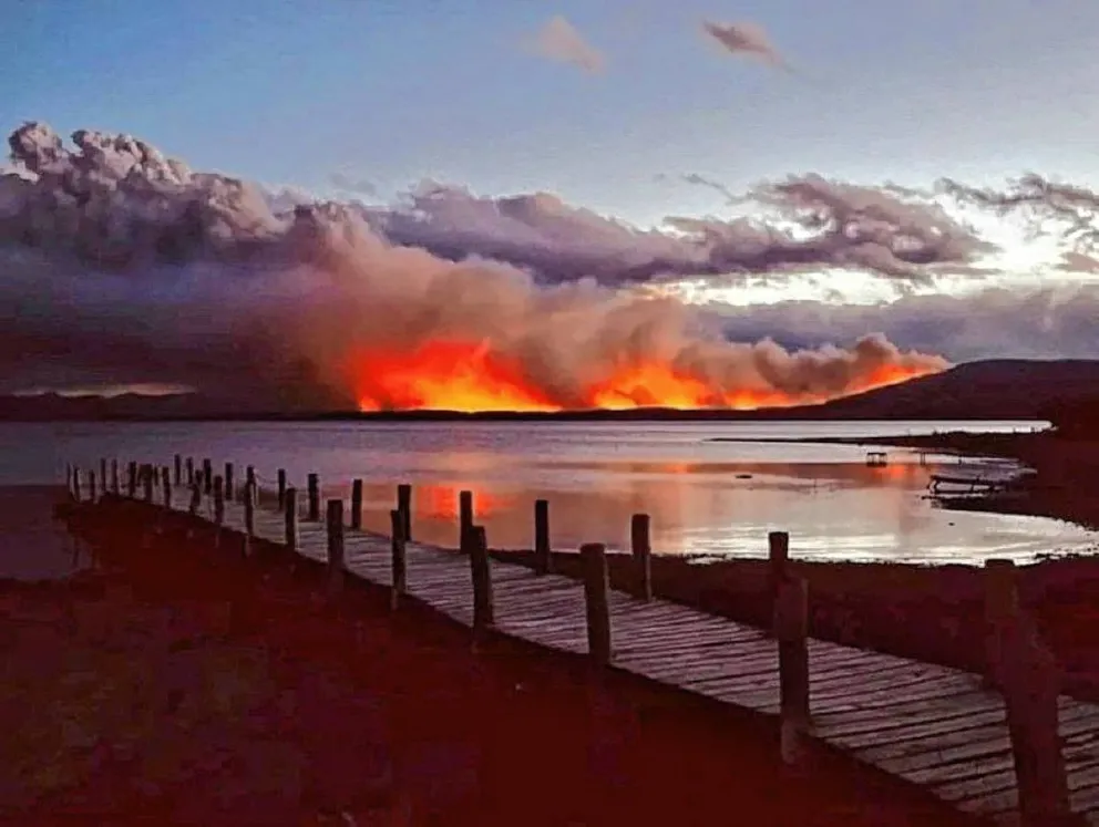 Los incendios en Tierra del Fuego ya consumieron más de 7.000 hectáreas