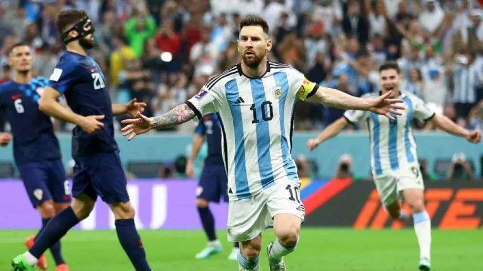 Messi alcanzó el récord como el futbolista con más partidos en la historia de los mundiales