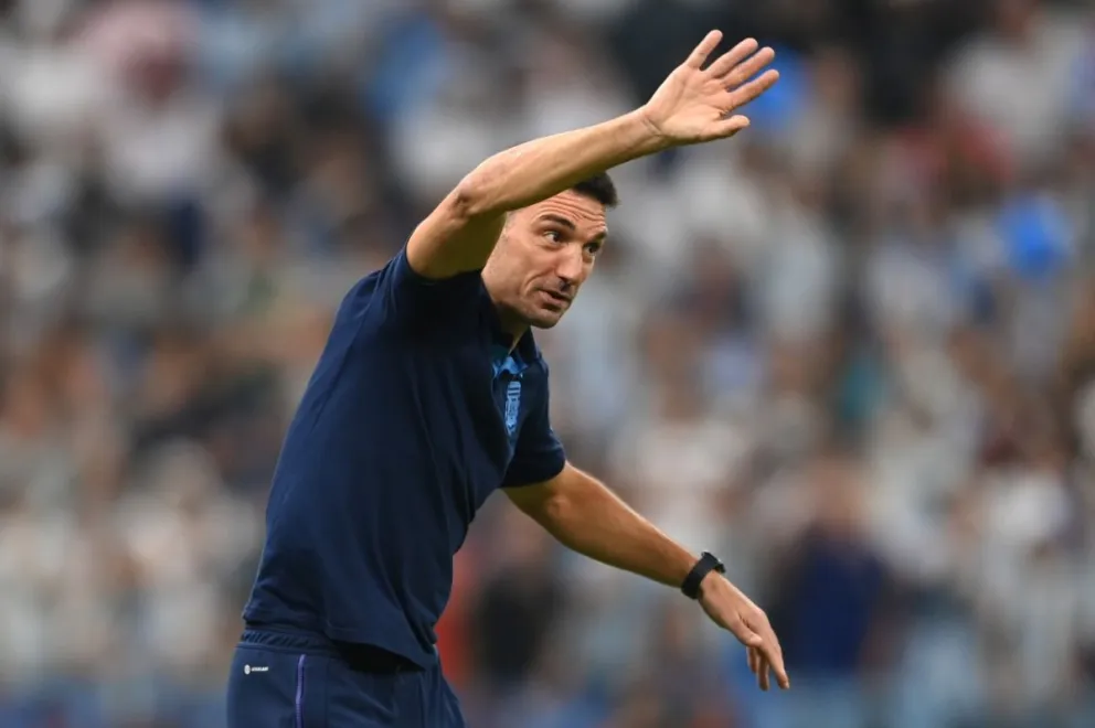 Lionel Scaloni: "Es un momento para festejar porque Argentina está en el pedestal del fútbol"