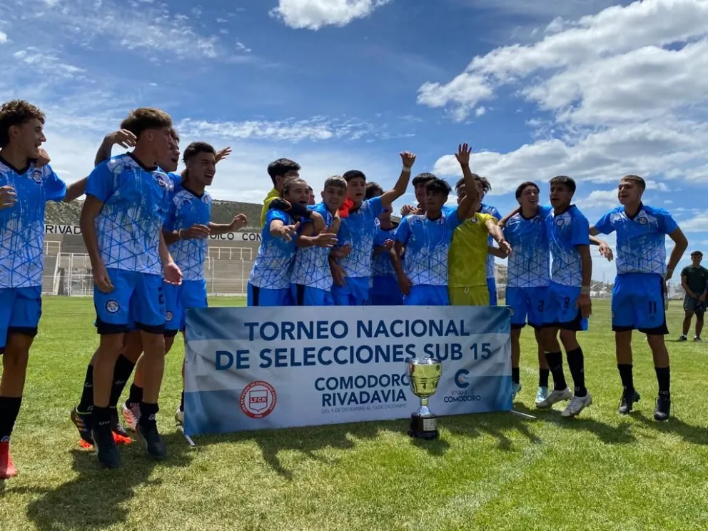 Mendoza se quedó con el Nacional Sub 15 de fútbol en Comodoro
