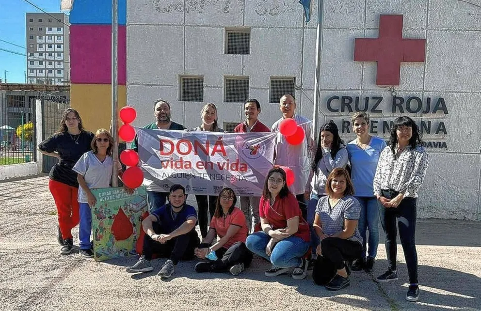 Comodoro se suma a una colecta de sangre a nivel internacional mañana jueves