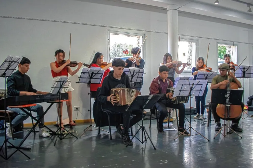 Se presentó la plataforma digital del Proyecto Orquesta Típica de Caleta Olivia