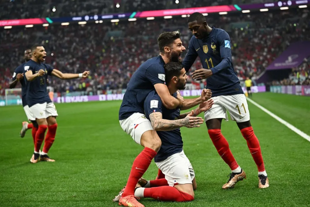 Francia sufrió pero venció a Marruecos y será el rival de Argentina en la final del Mundial
