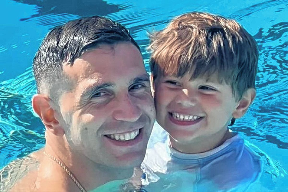 El emotivo mensaje del hijo del "Dibu" Martínez antes de la final del Mundial