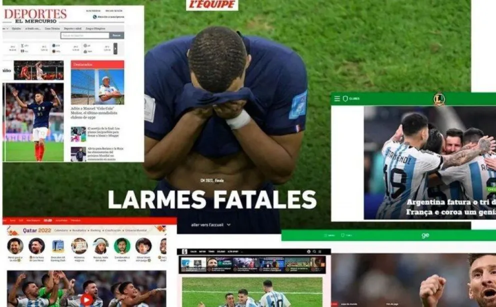 Los diarios del mundo rendidos a los pies de Messi y de la Selección argentina