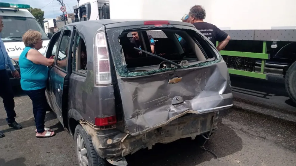 Choque sin lesionados pero con una gran carga de adrenalina