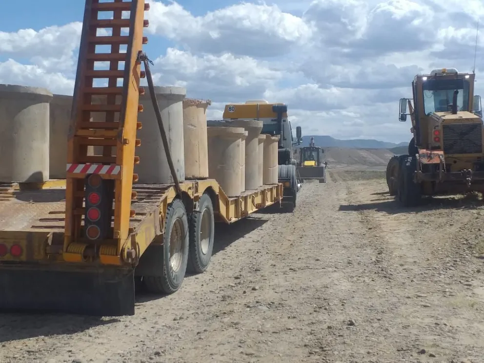 Vialidad Provincial reacondicionó el tramo de Rocas Coloradas hacia el Valle de la Luna