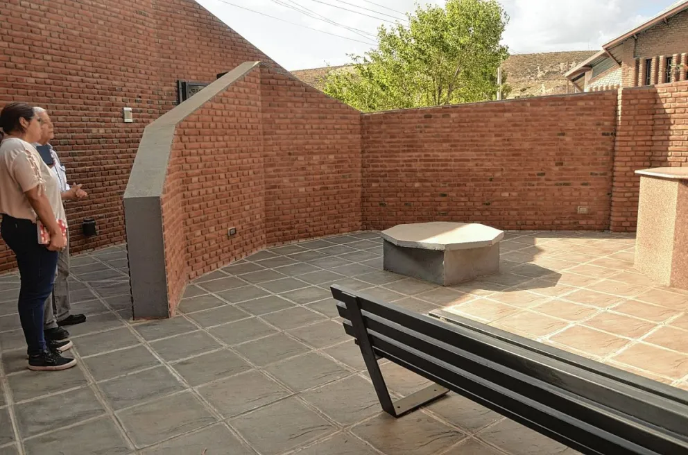 Inauguraron el cinerario de la  Parroquia Cristo Rey de Rada Tilly