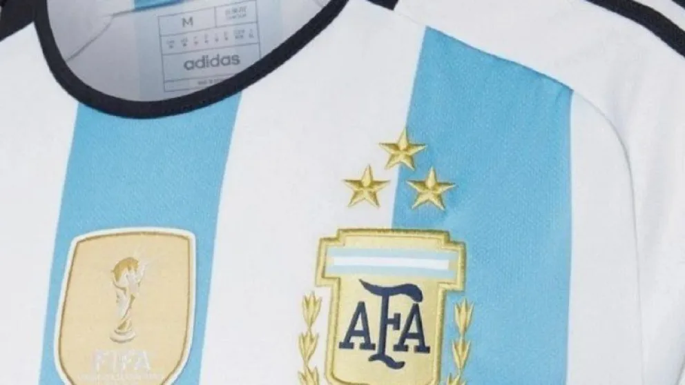 Sale a la venta la camiseta de la Selección con las tres estrellas: cuál es el precio y cómo conseguirla