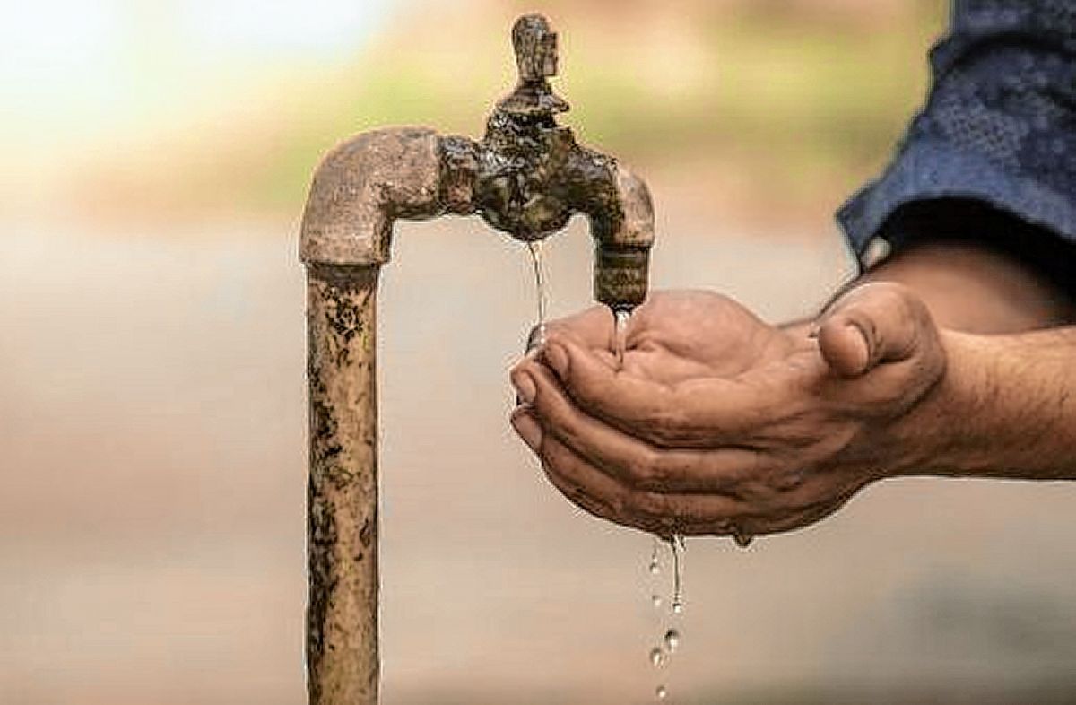 💧 Hoy cortan el agua en zona norte y mañana en zona sur y centro