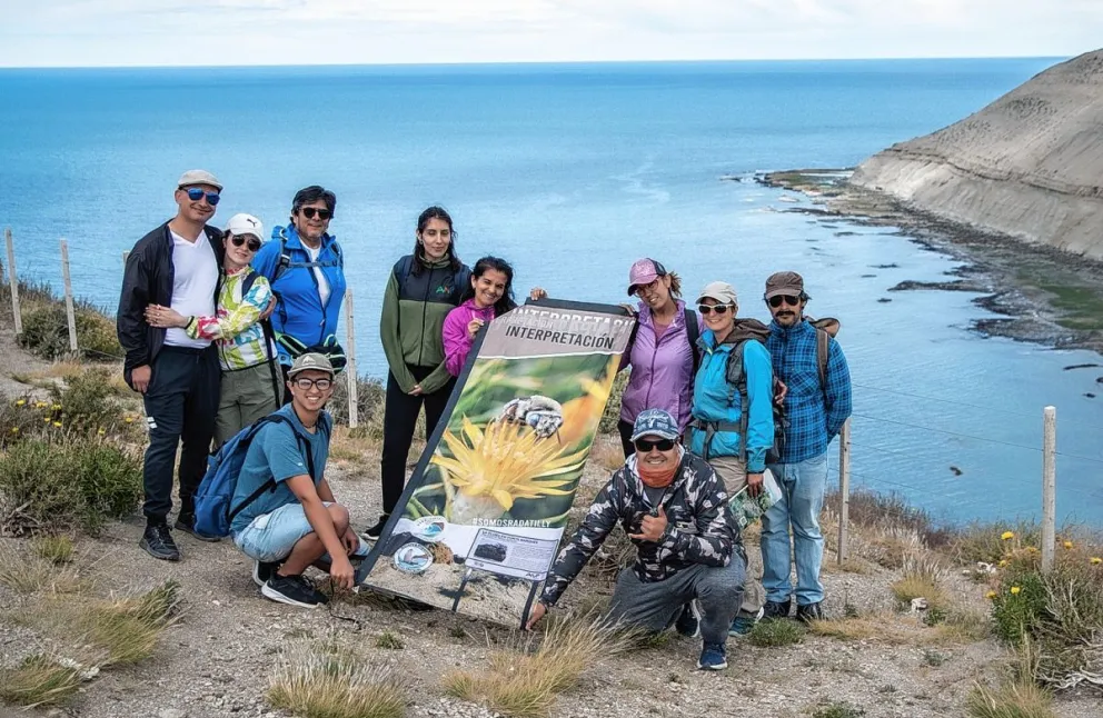 Rada Tilly disfruta de su entorno natural con dos caminatas guiadas