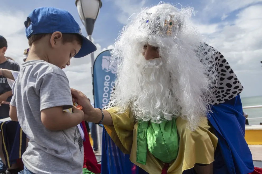 Los Reyes Magos estarán presentes en la costanera de Comodoro