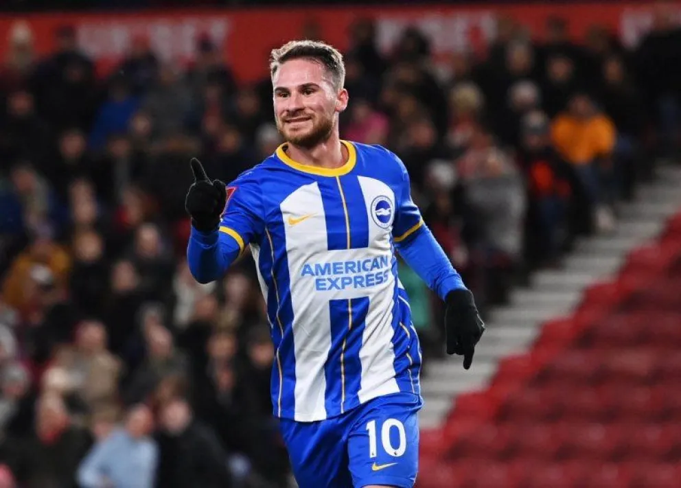 Show de Alexis Mac Allister en la goleada del Brighton por la FA Cup