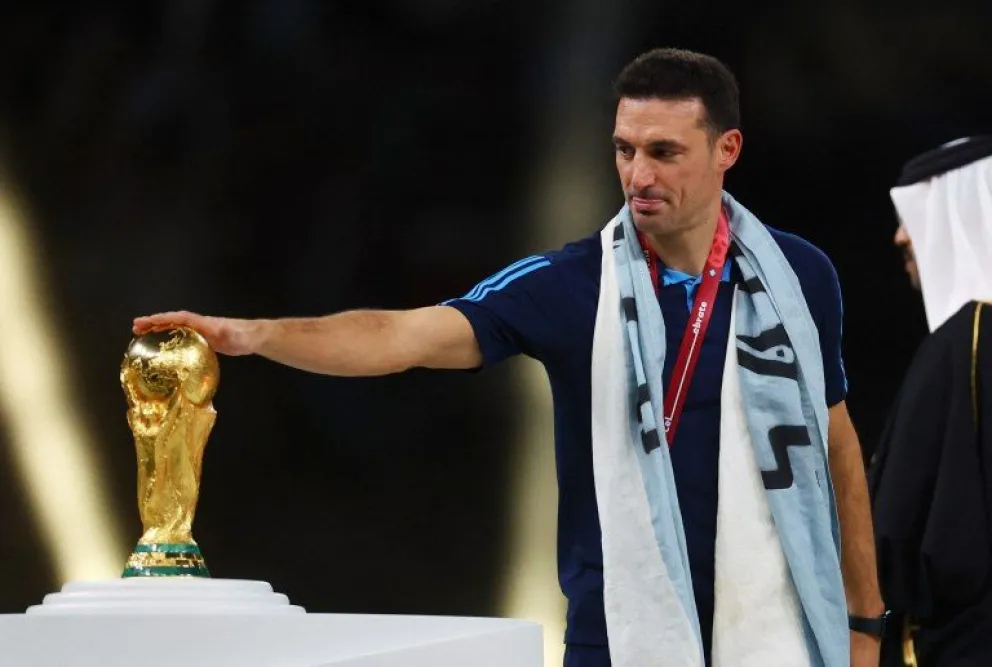 Lionel Scaloni fue elegido como el mejor entrenador del mundo por la IFFHS