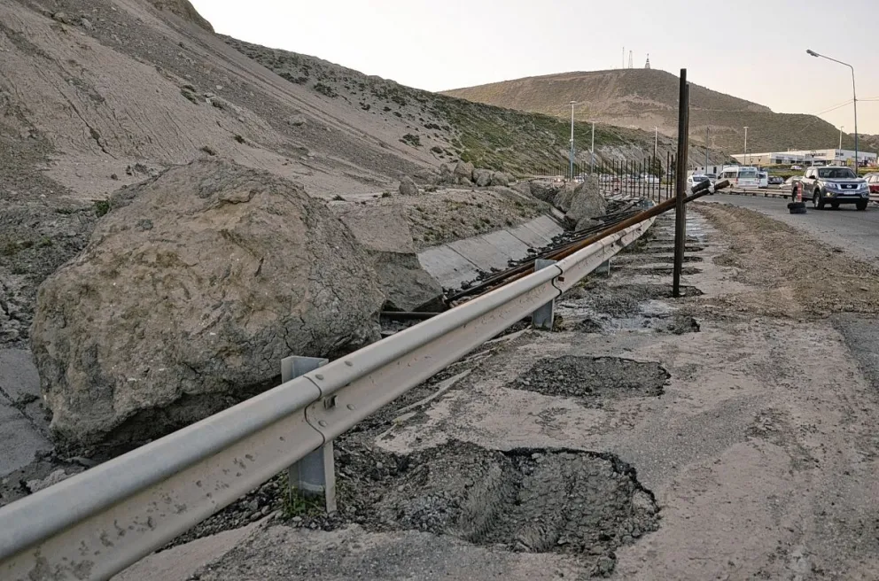 Los trabajos de desprendimiento en el Cerro Chenque se realizarán entre enero y febrero