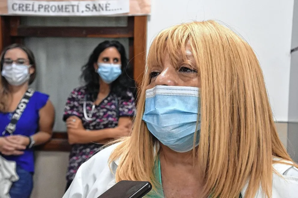 Dra. Mayas: “Por el amor que uno le tiene al hospital sigue viniendo a trabajar y sigue poniendo el pecho a las balas”