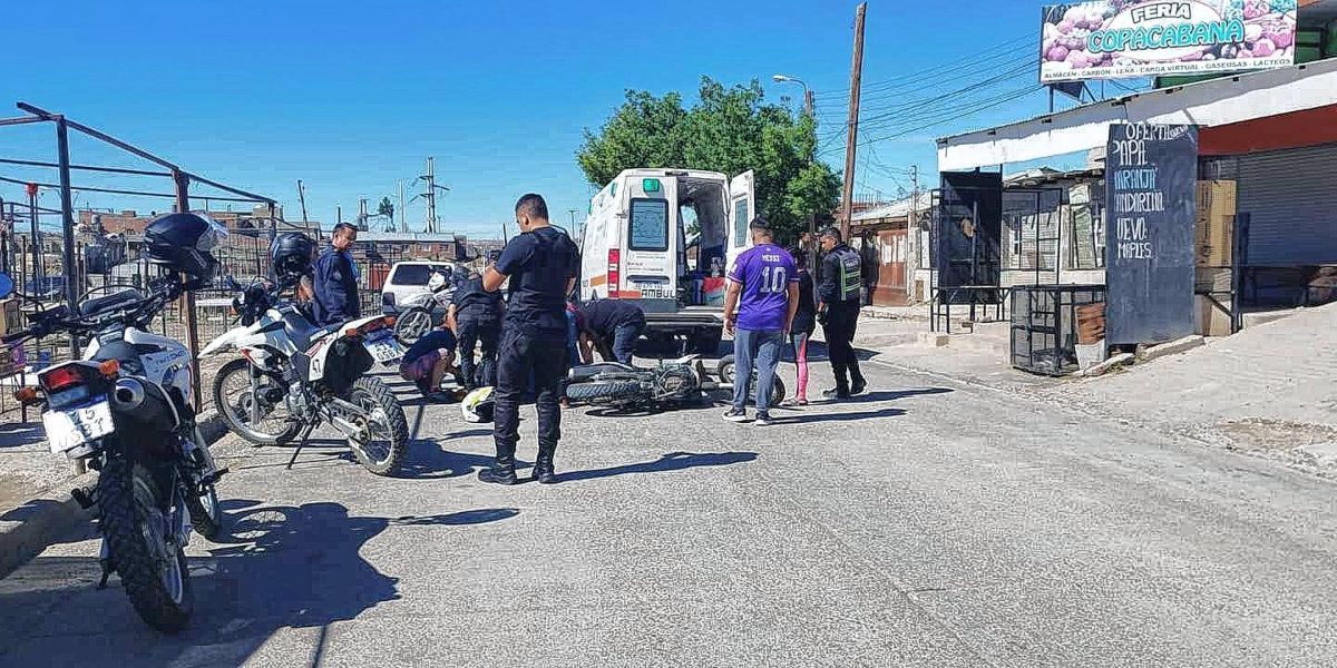 Inspector de Tránsito lesionado en accidente cerca de La Saladita