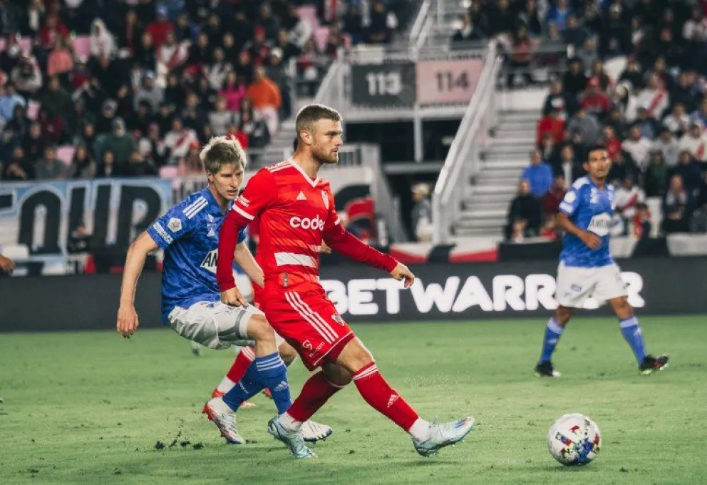 River se impuso ante Millonarios y cosechó su segunda victoria en Miami