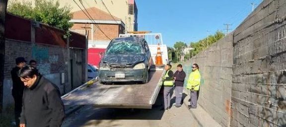 Tremendo accidente en proximidades de Rivadavia y Pastor Schneider