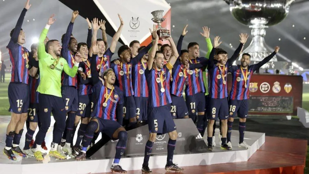 Barcelona venció al Real Madrid en Arabia Saudita y se quedó con la Supercopa de España
